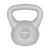 Kettlebell bitumiczny 8 kg szary  REBEL ACTIVE